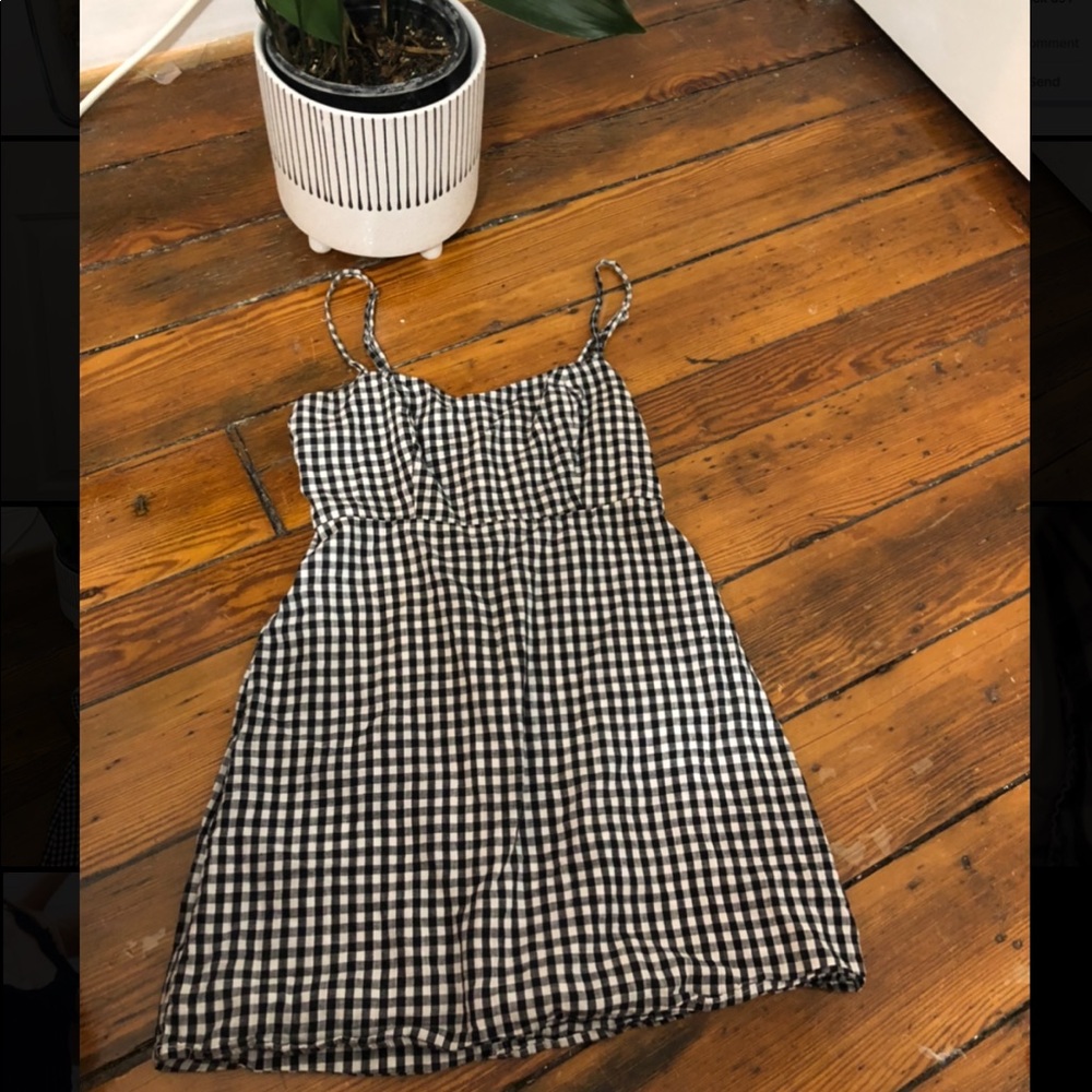 Brandy Melville gingham dress